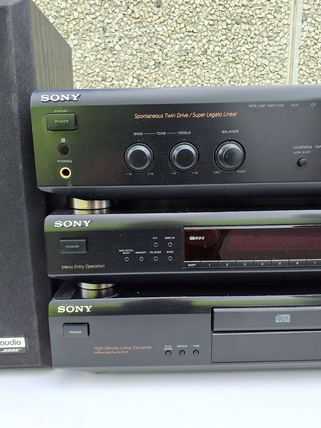 Sony stereoanlæg