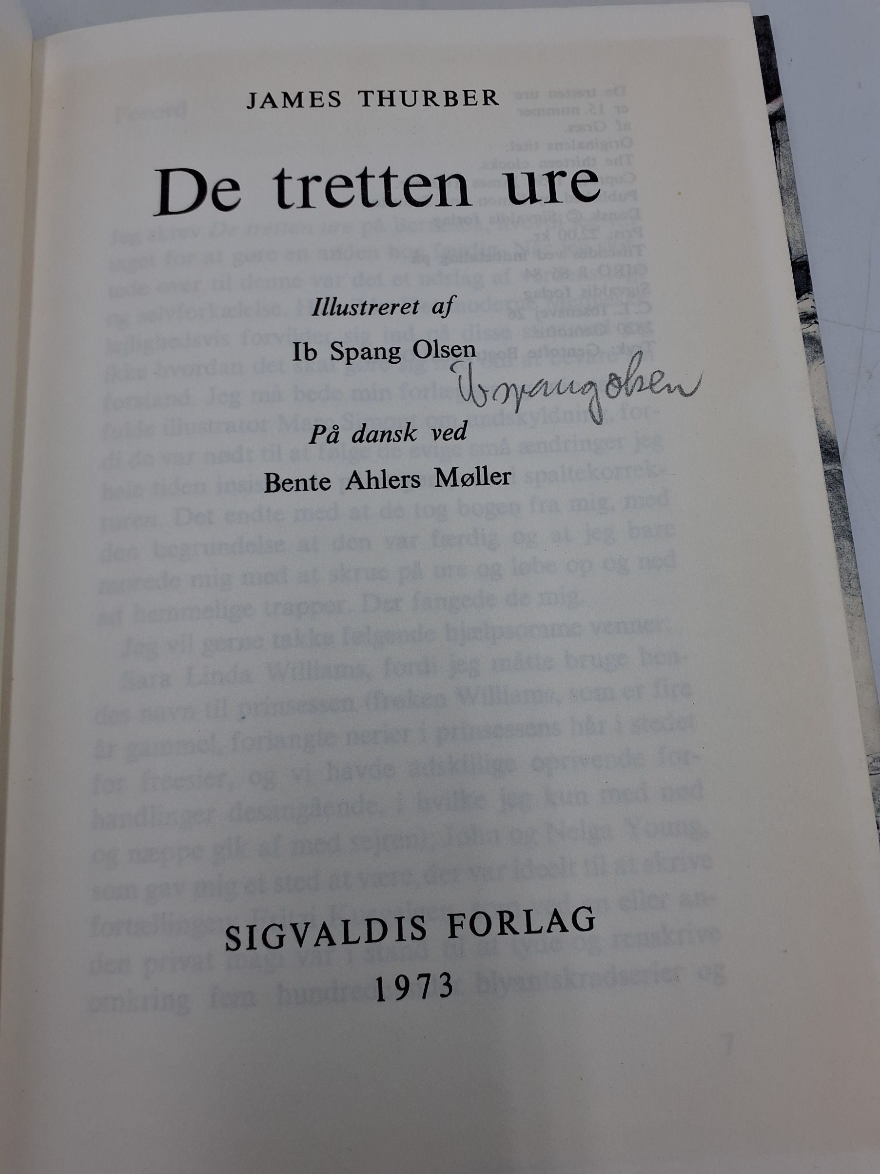 Bog: James Thurber : "De tretten ure"