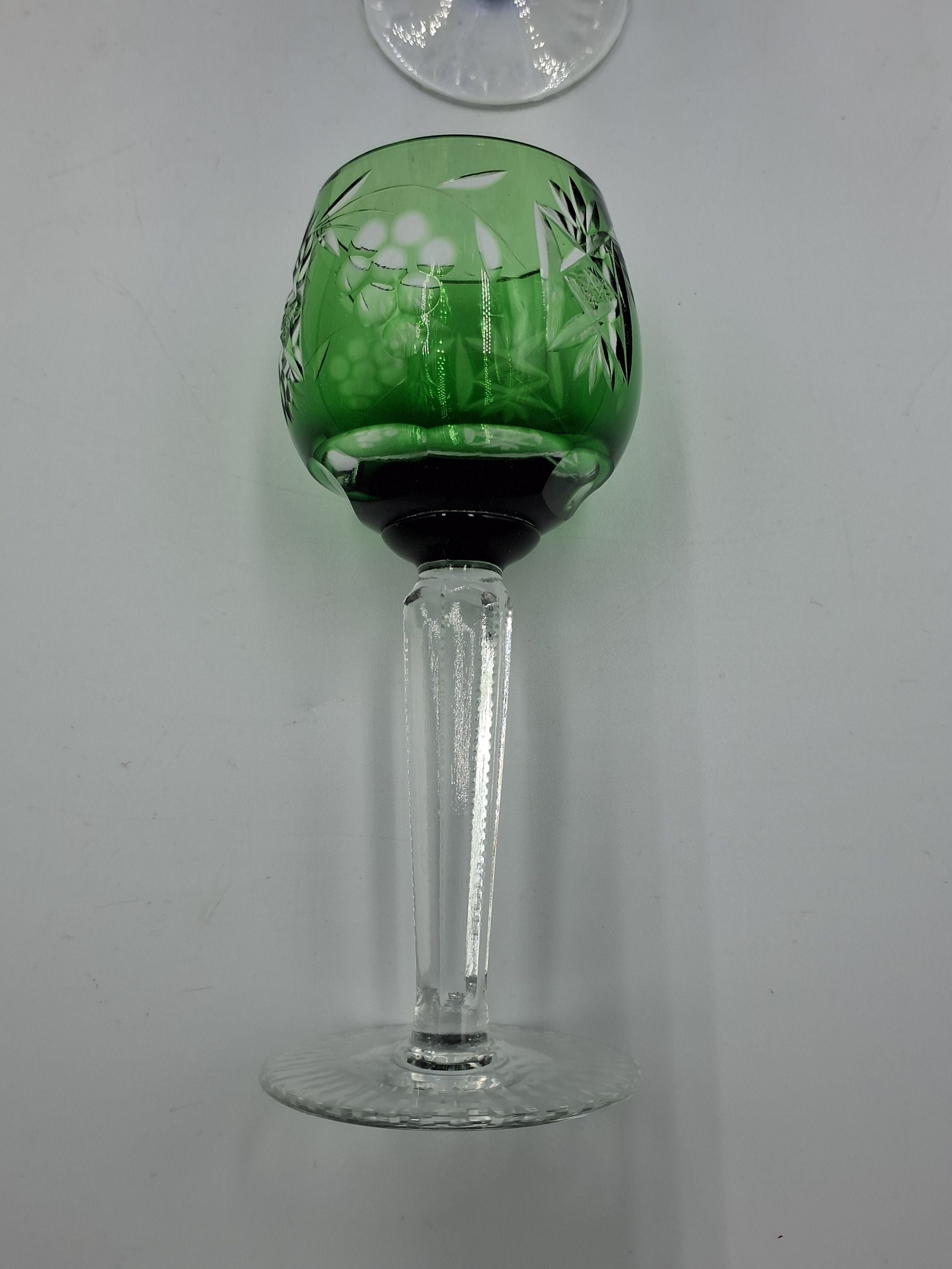 6 Bøhmisk portvinsglas