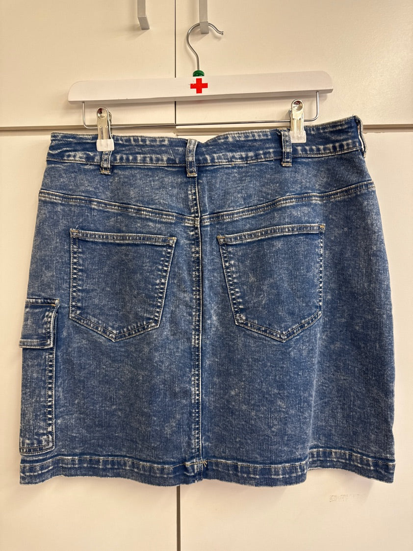 Blush by Zizzi Nederdel