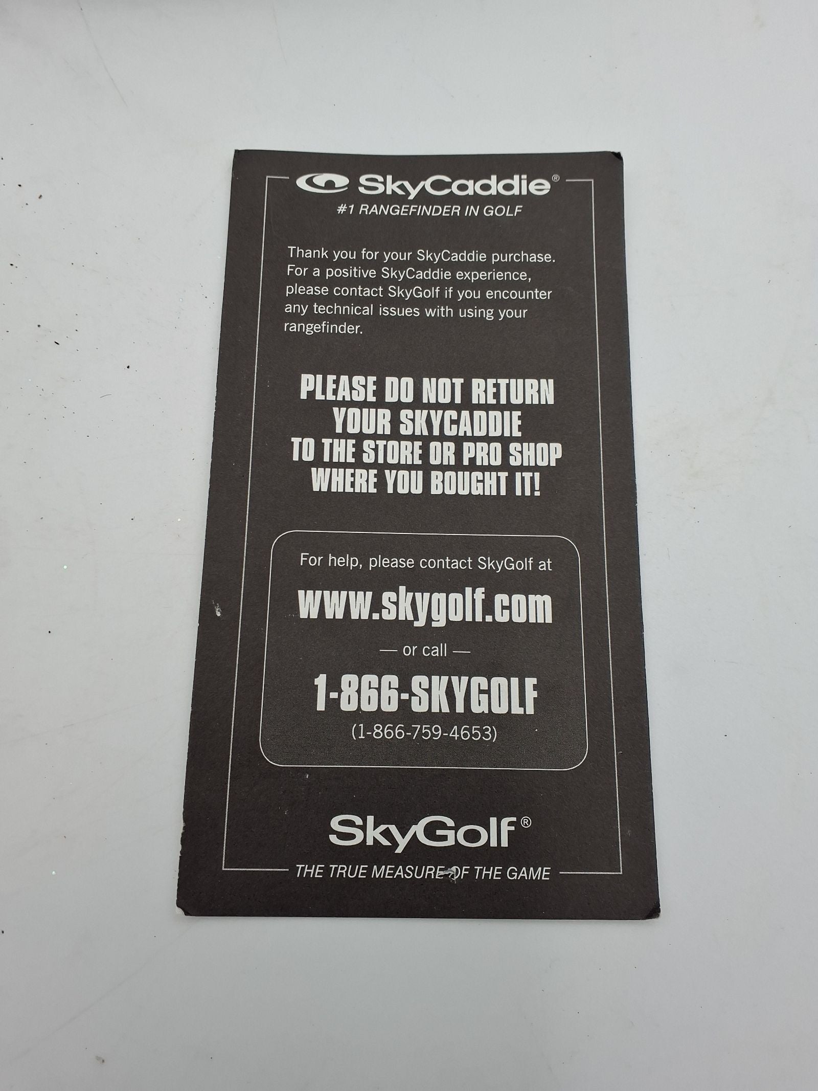 SkyCaddie Range Finder - golfassistent