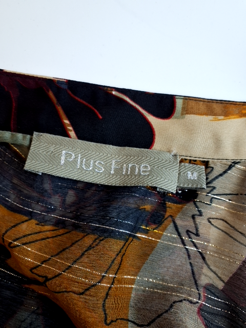 Plus Fine Bluse
