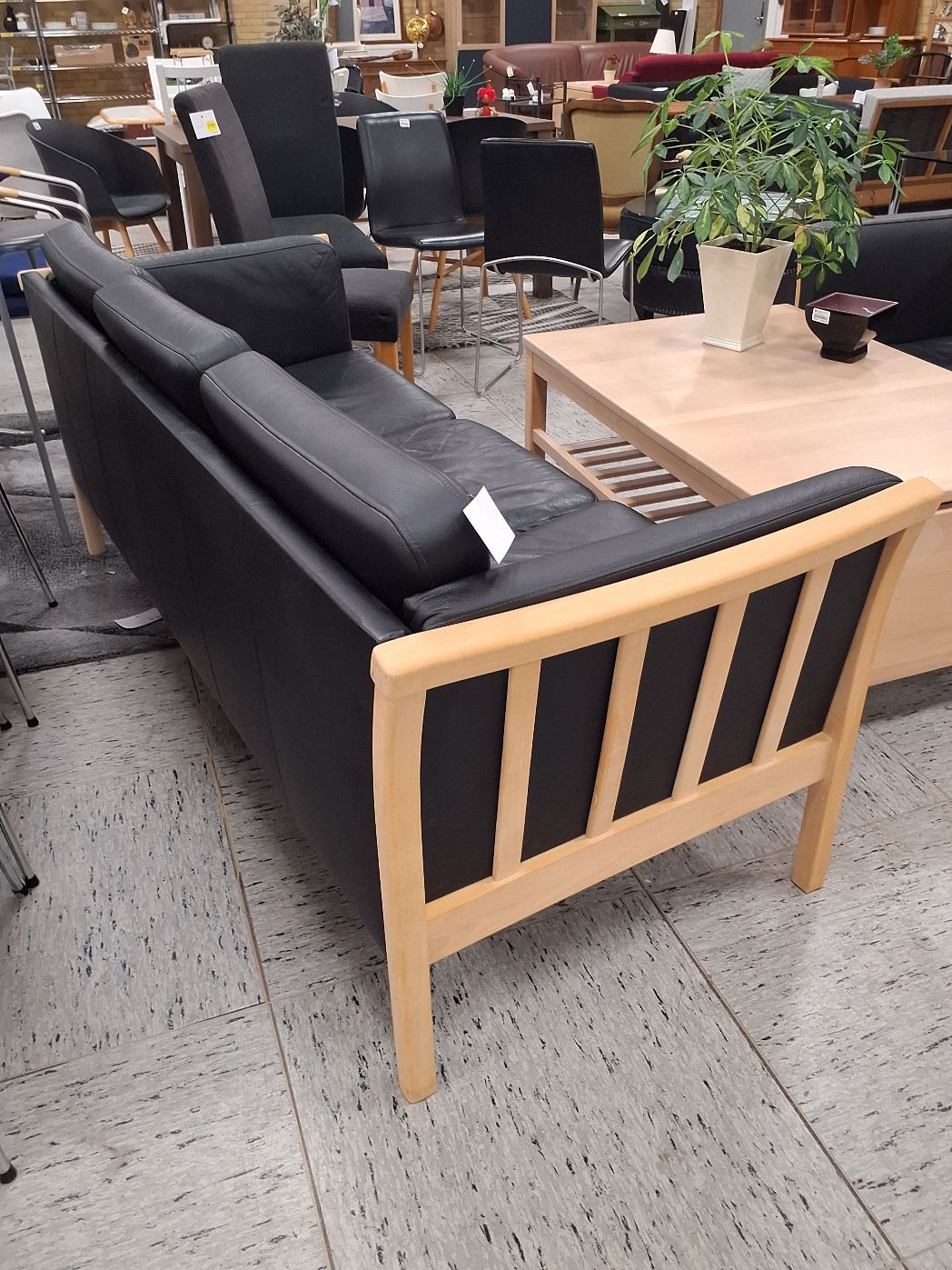 3ps Læder sofa