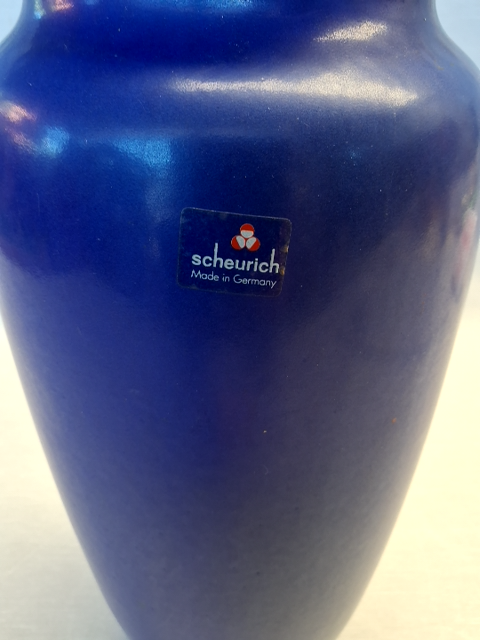 Scheurich Azur Blå Vase