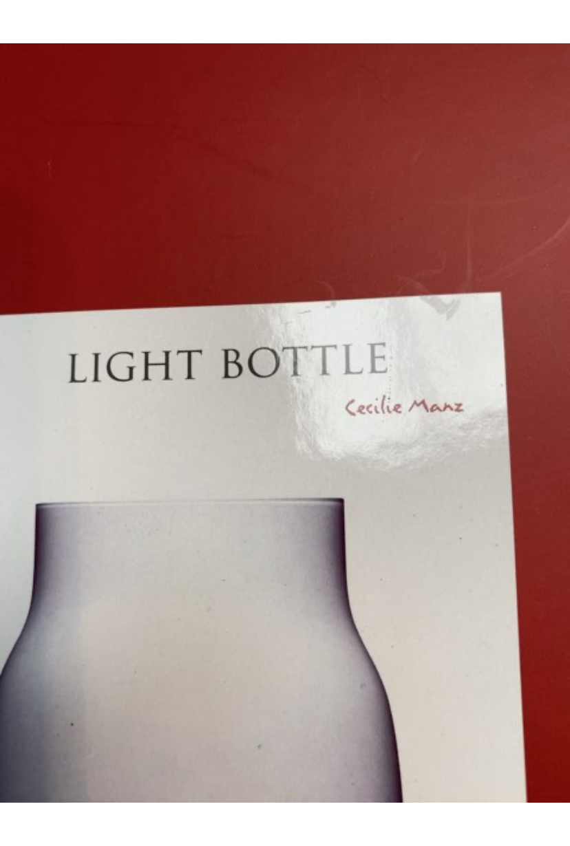 Holmegaard light bottle