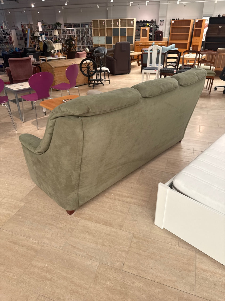 Sofa 3 Pers. Grøn