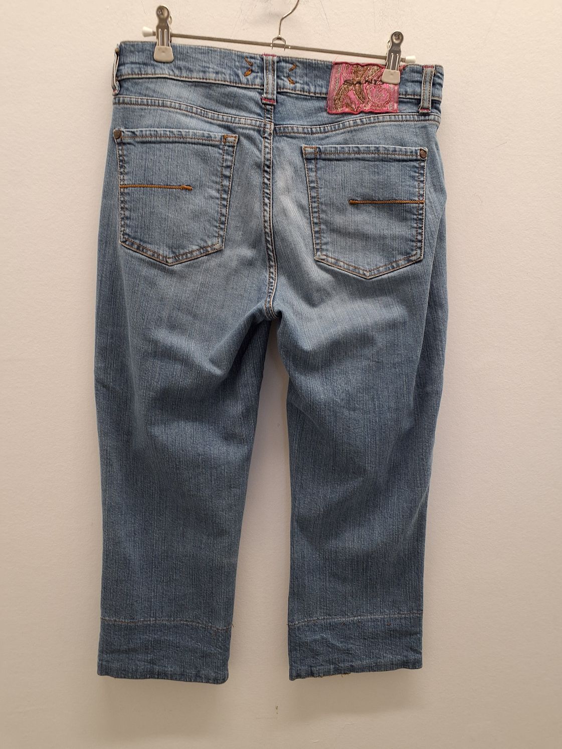 Sand Capri Jeans