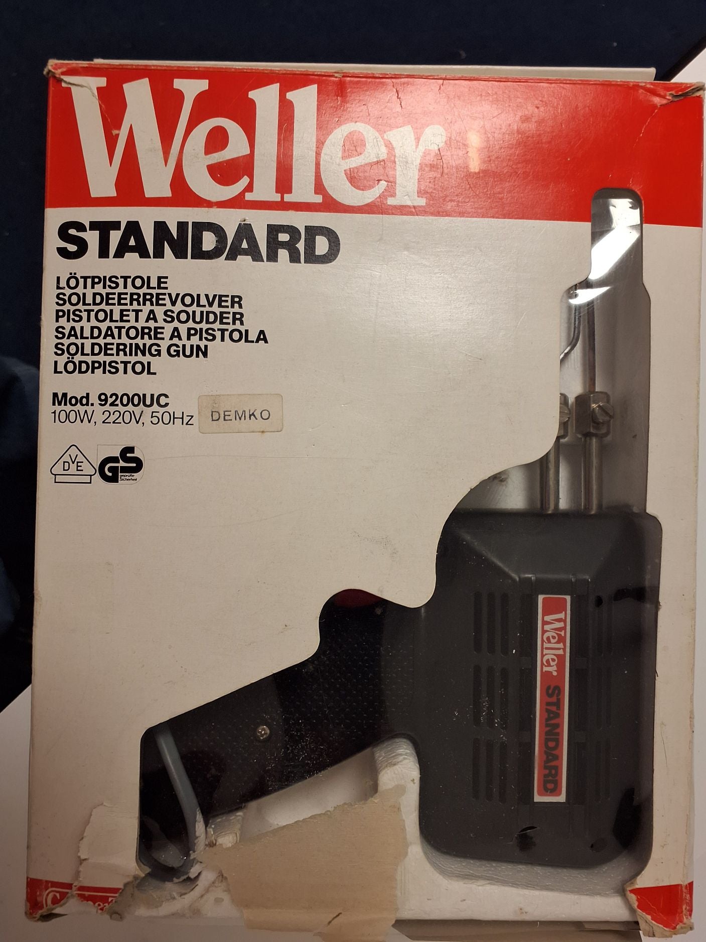 Weller solderingspistol