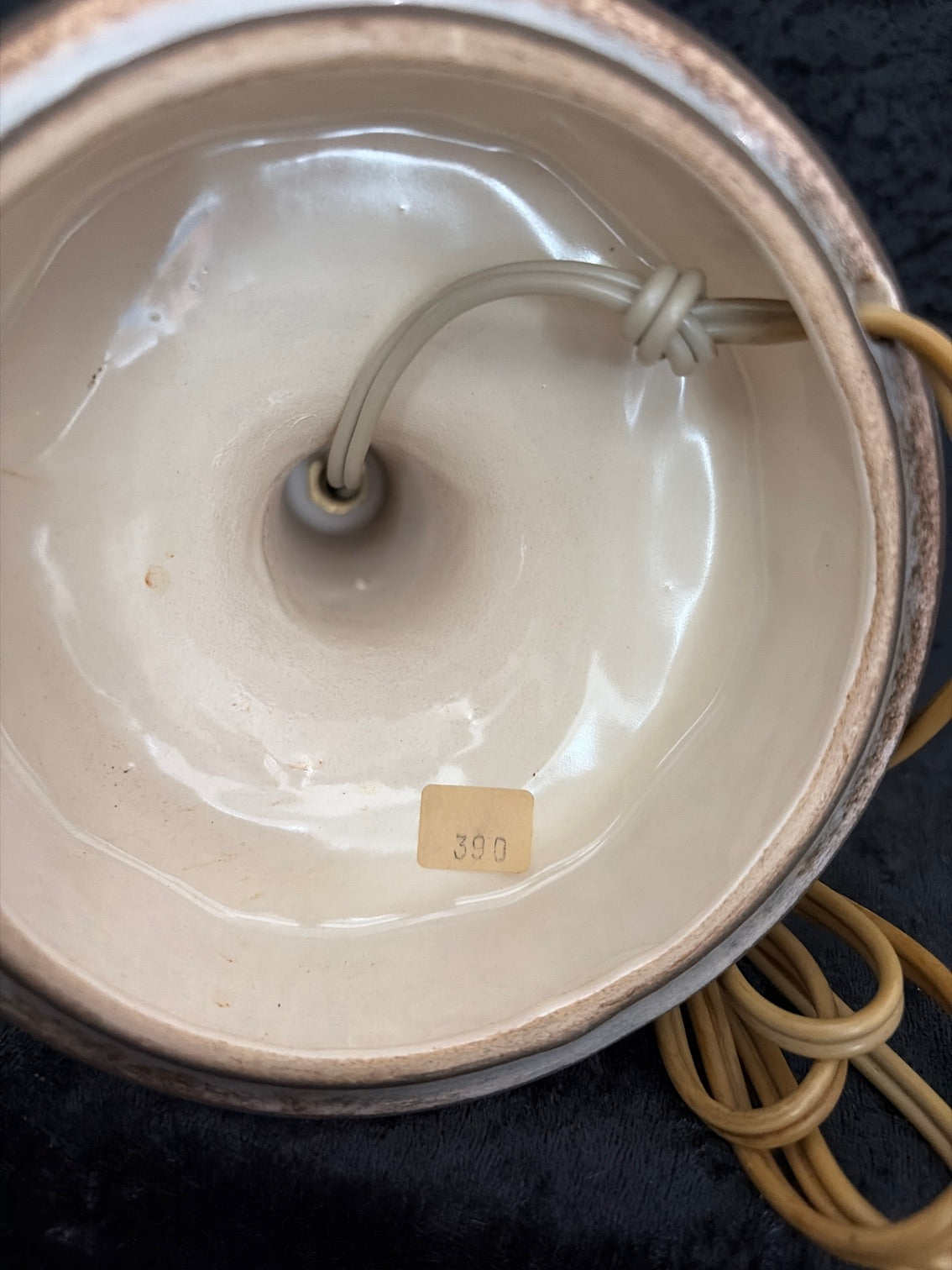 Frank keramik lampe