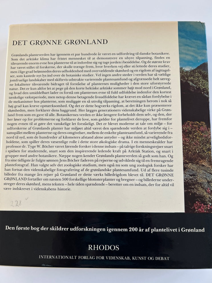 Det grønne Grønland af Tyge W. Böcher
