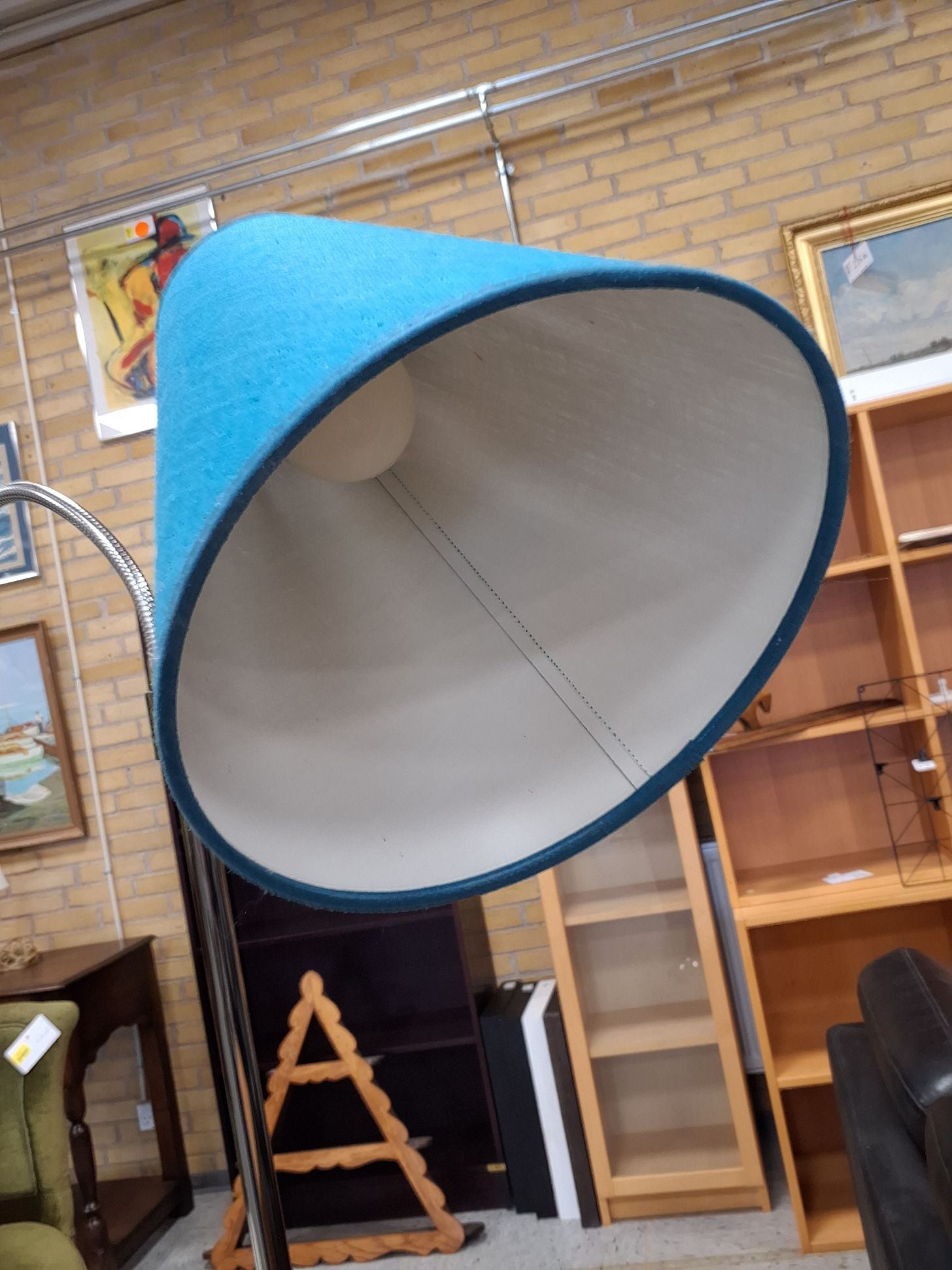 Retro gulv lampe