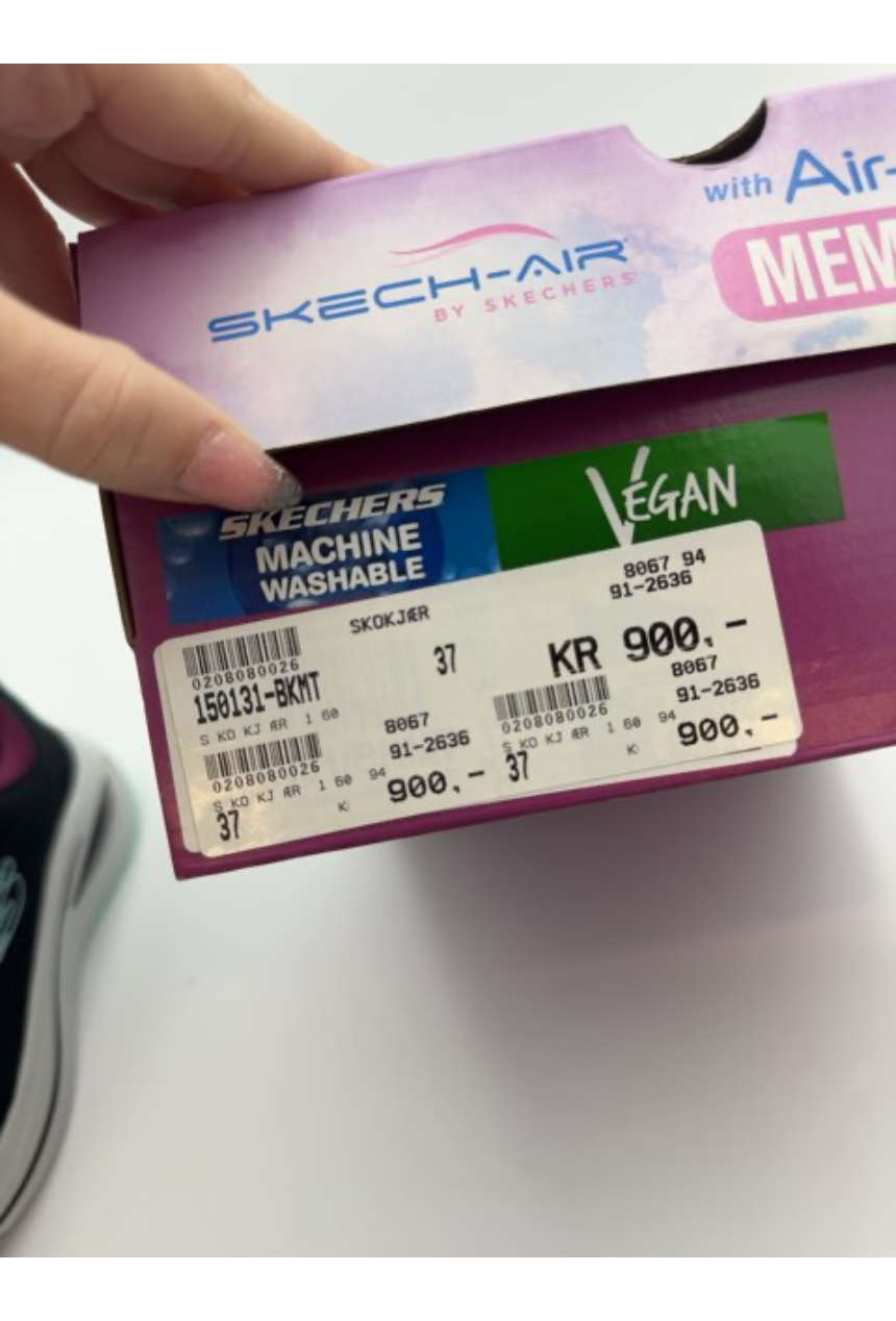 Skechers sko, skech-air, str. 37