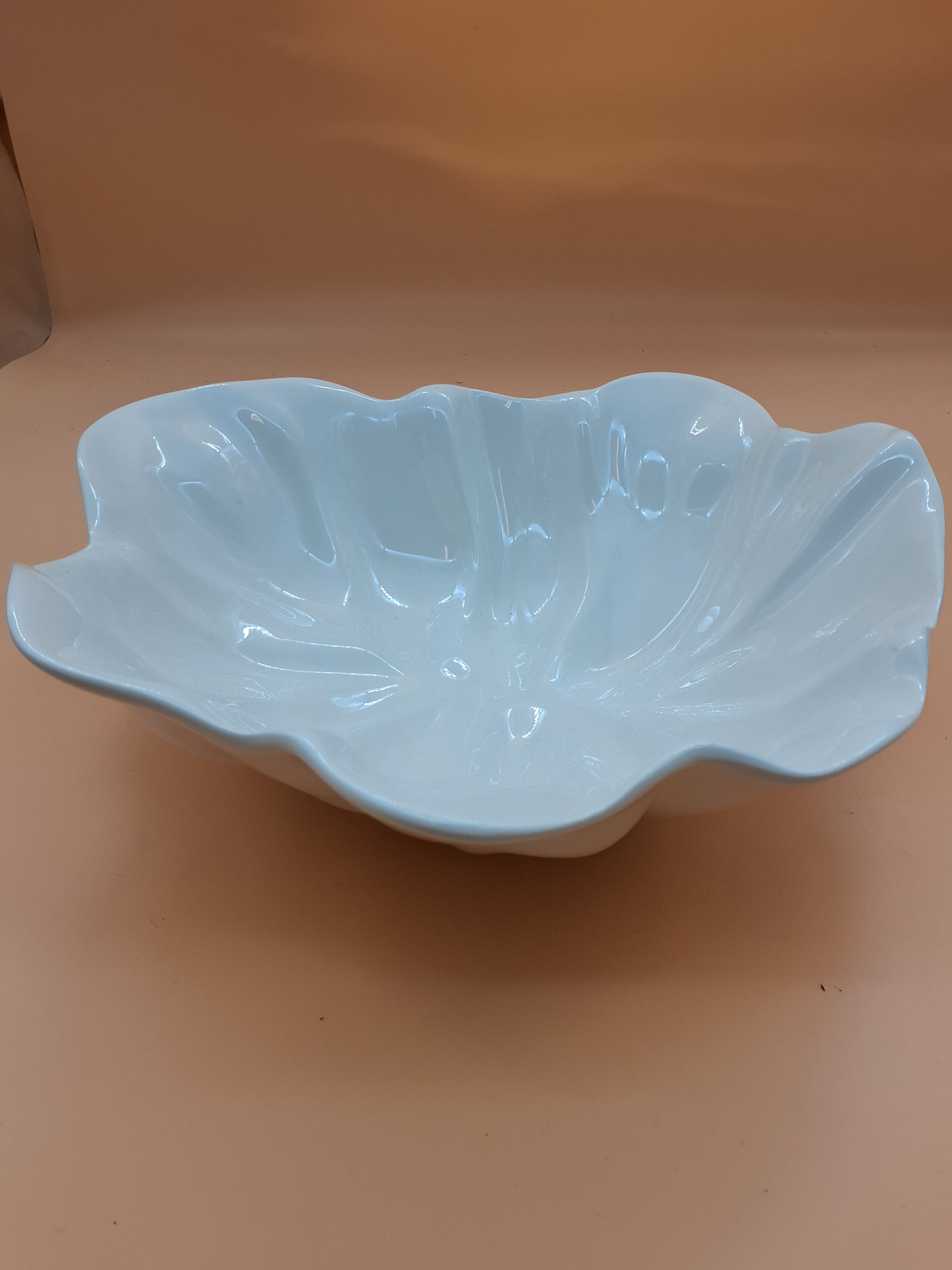 Ole Kortzau fad i hvidt  porcelæn