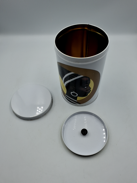 Cirkelkaffe dåse