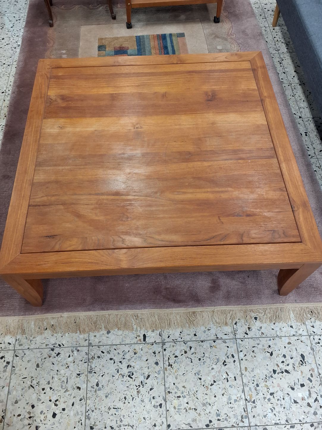Teaktræ sofabord