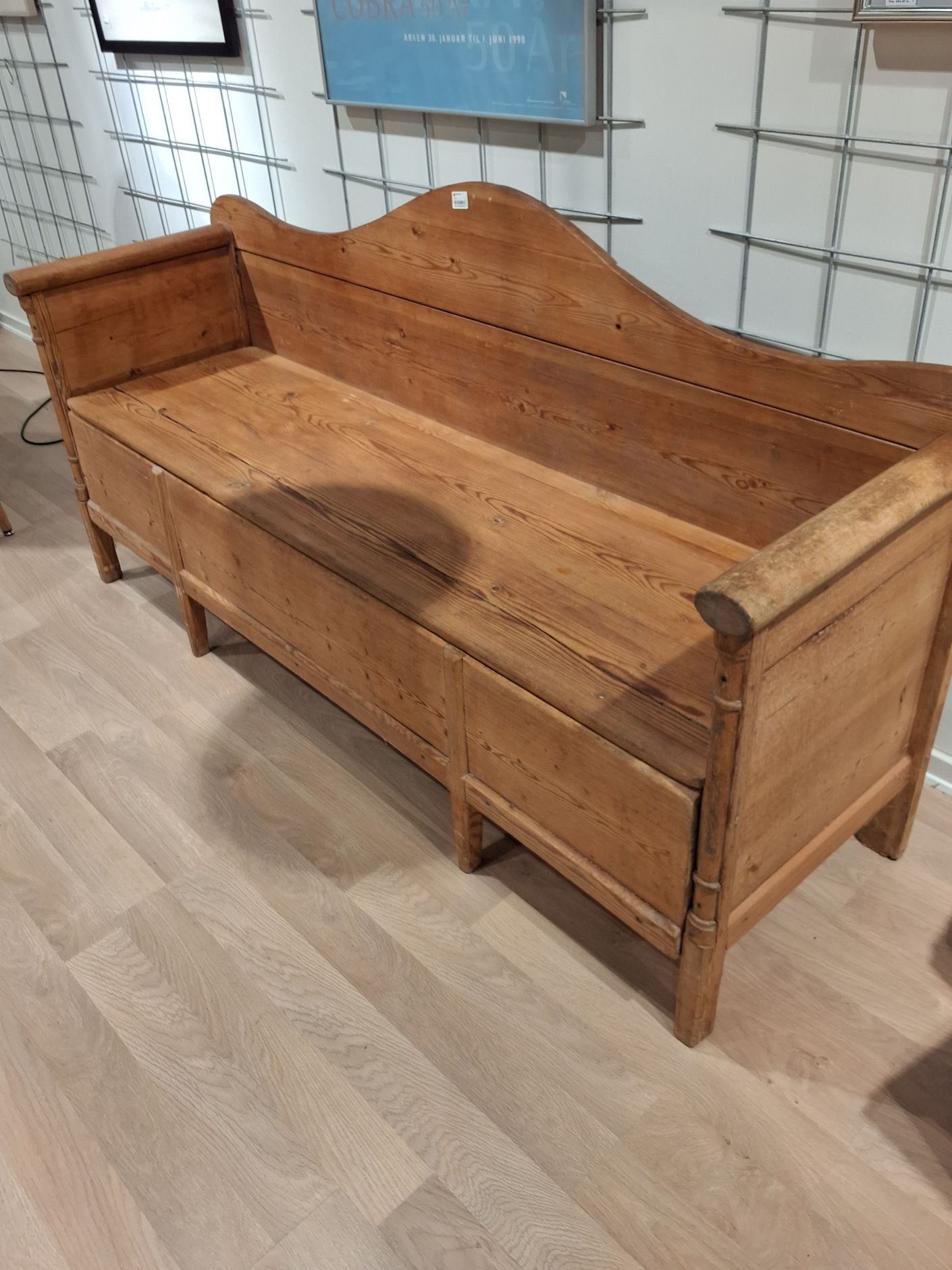Antik slagbænk fra ca 1800 tallet