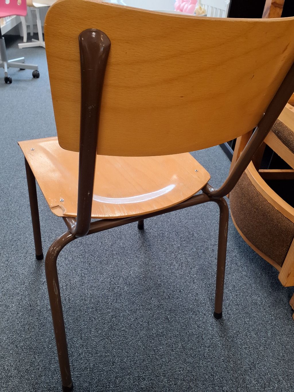 Spisebordsstol  kan stables