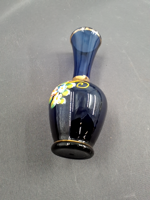 Blå murano vase