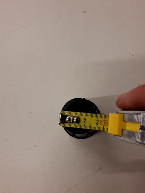 Alm. Dupsko til stokke og krykker