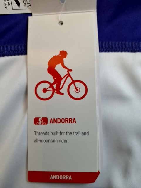 Andorra cykel trøje (O230)