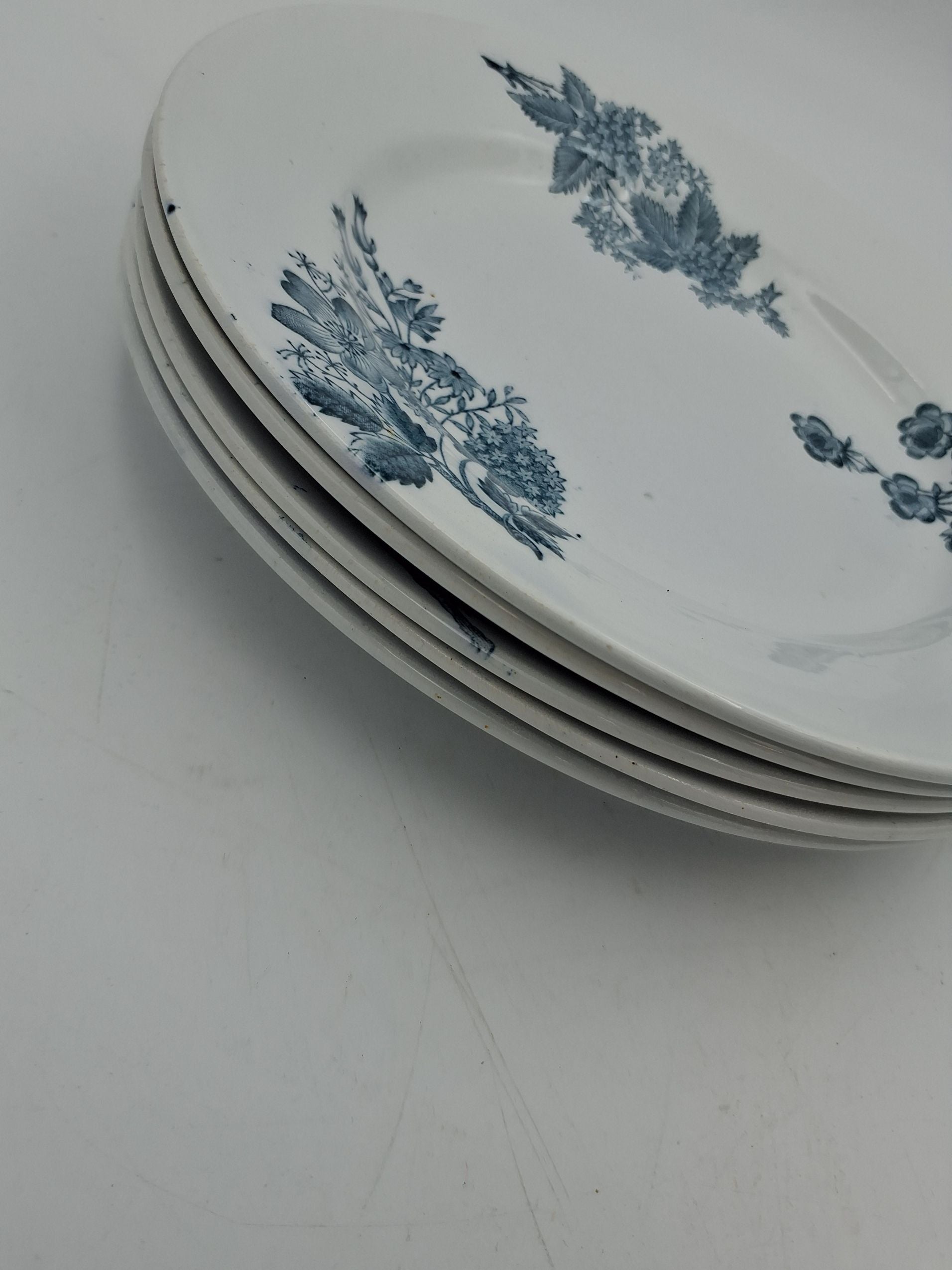 Vintage fajance tallerkner