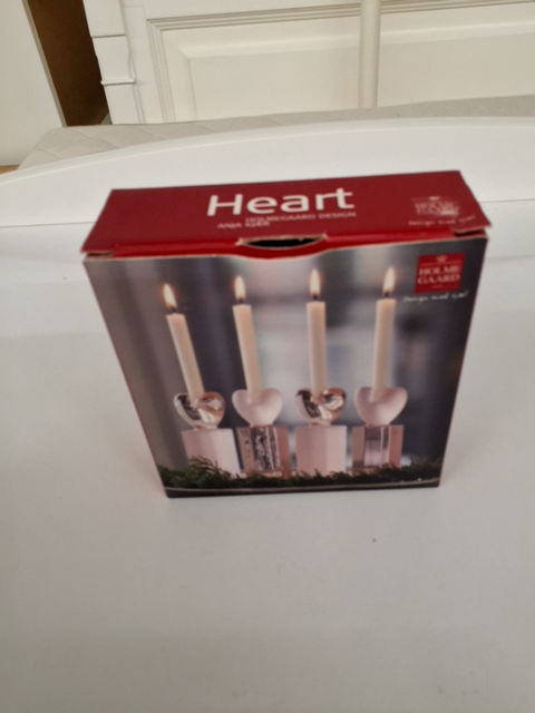 Holmegaard Hjerte Lysestager