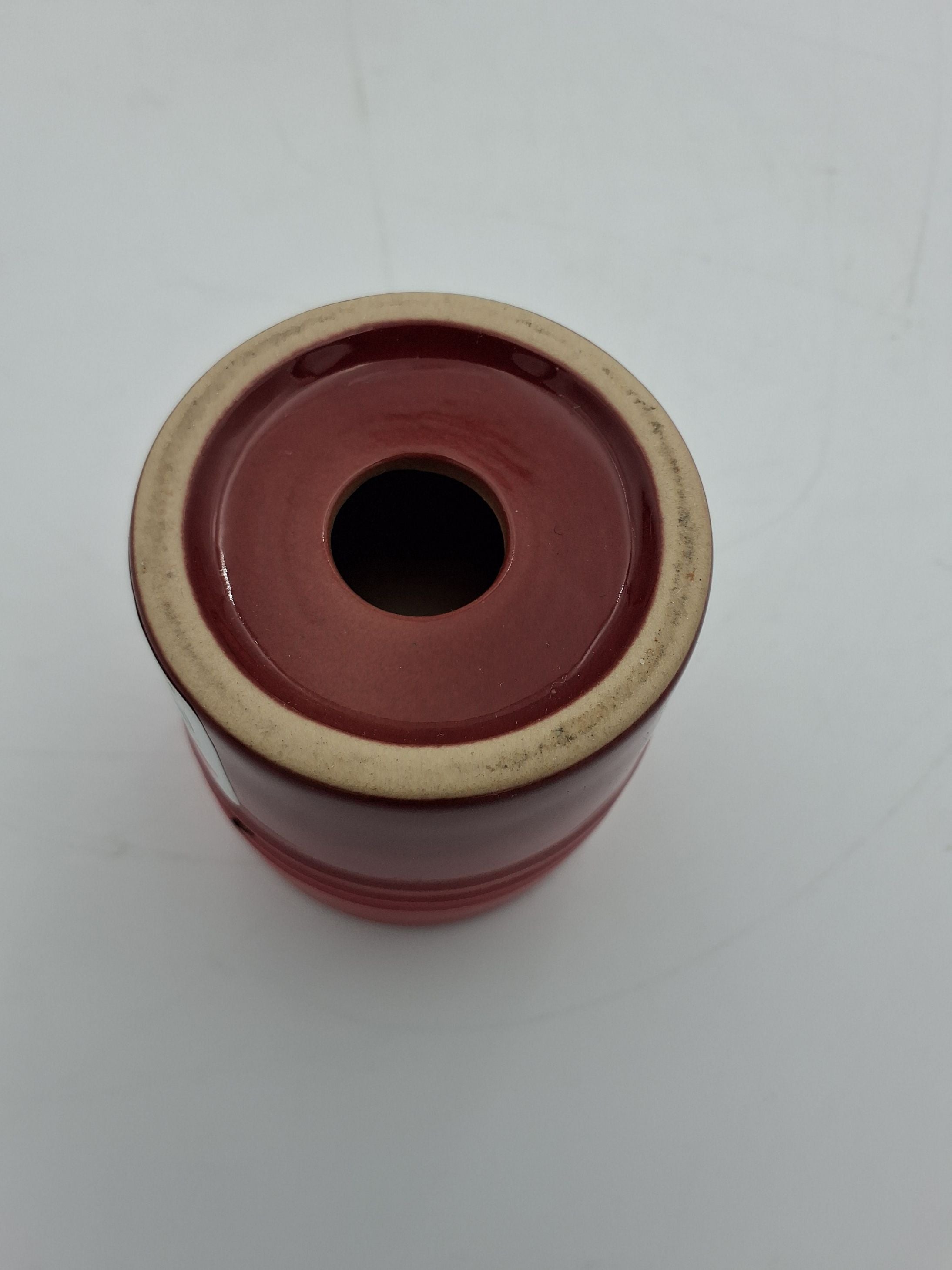 Røde fyrfadsstager fra Le Creuset