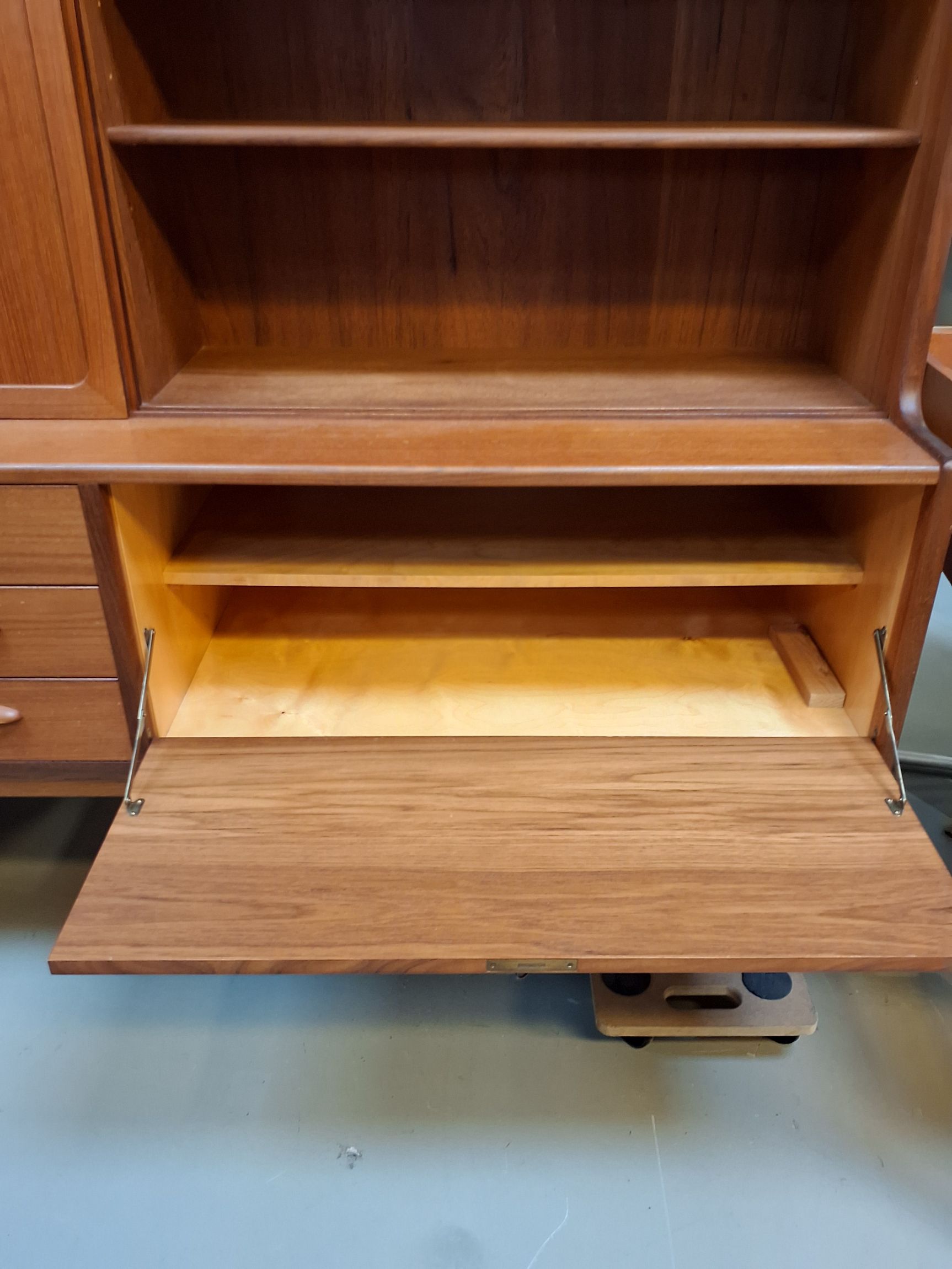 Unik vintage IKEA teak highboard / skænk