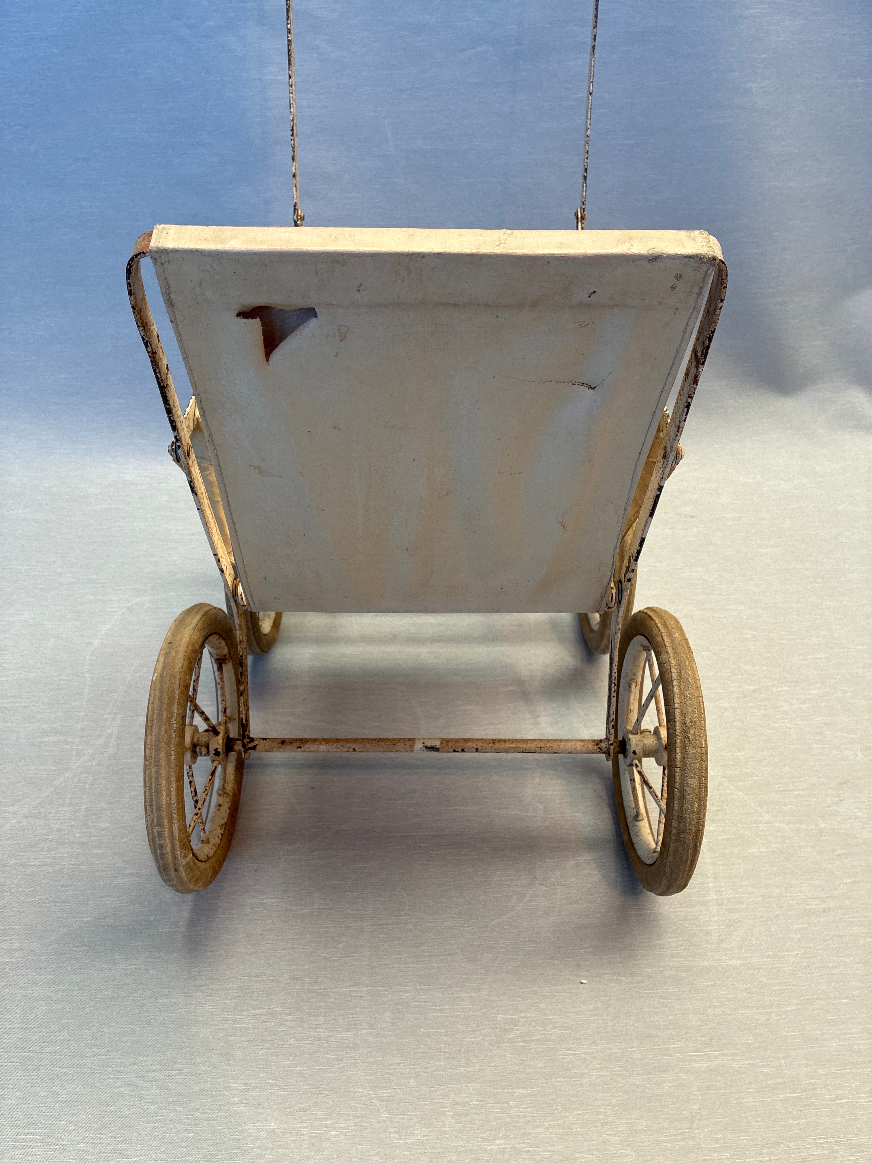 Vintage dukke klapvogn