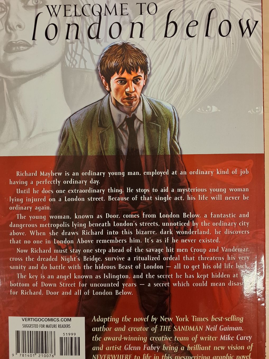 Neverwhere. Neil Gaiman