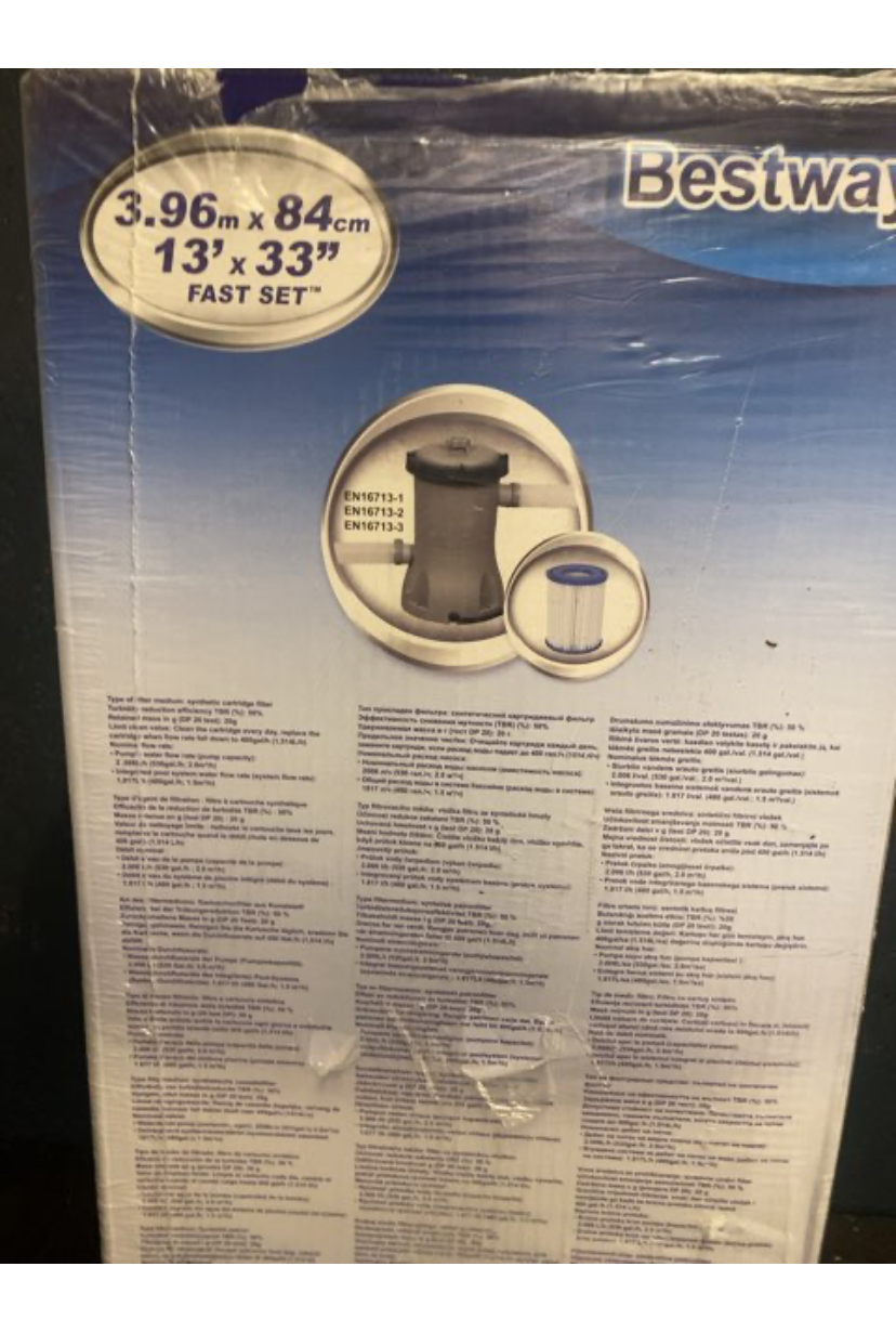 Bestway swimmingpool 7340 liter