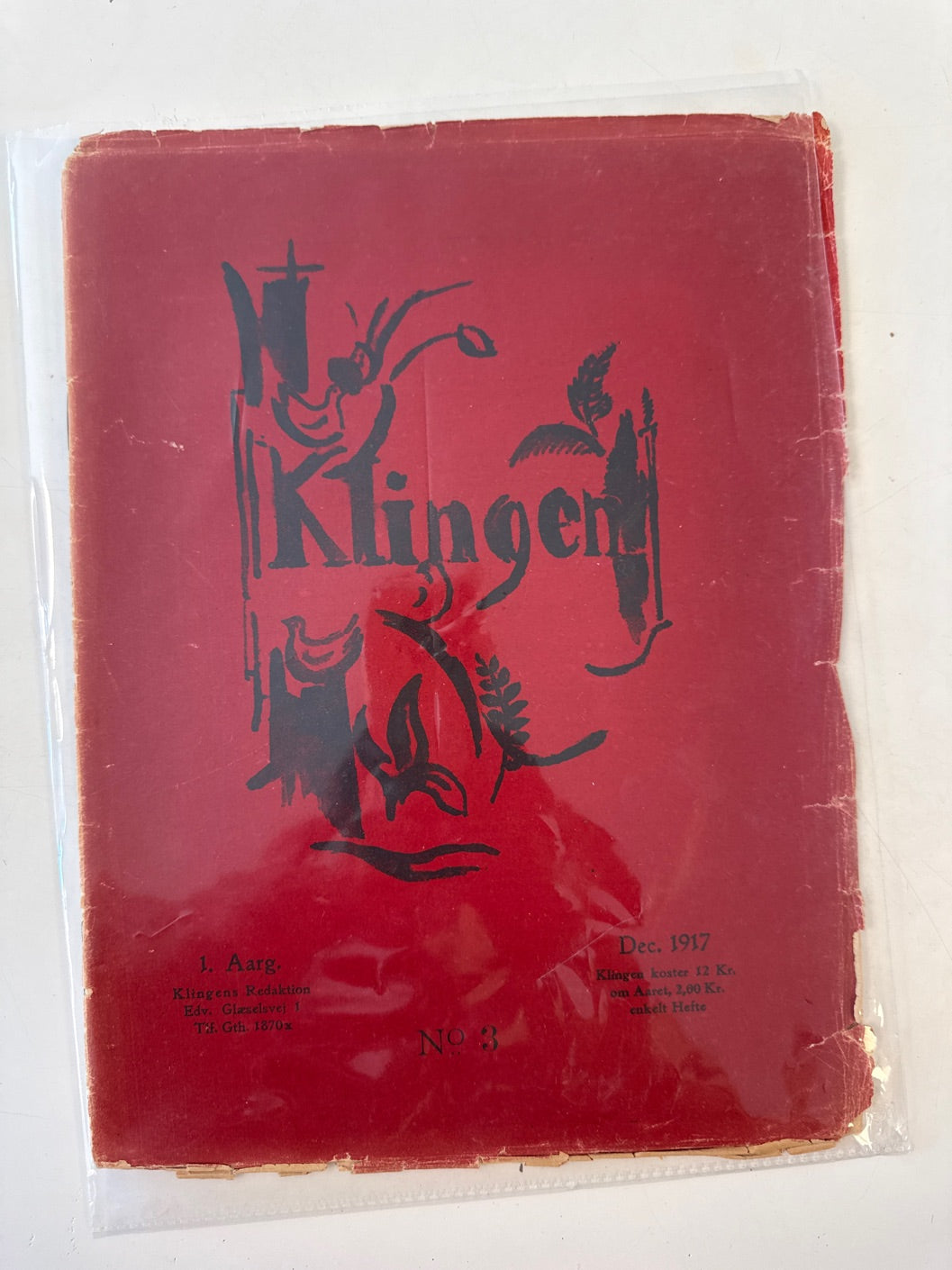 Blad samling 10 stk. "Klingen"