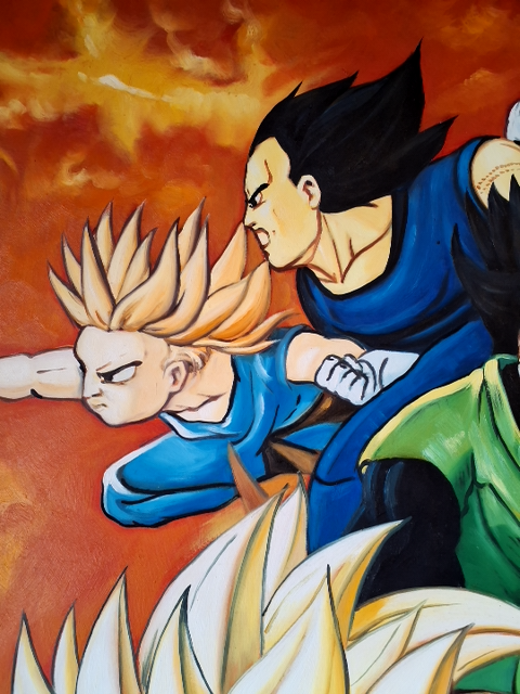 Dragon Ball Z maleri