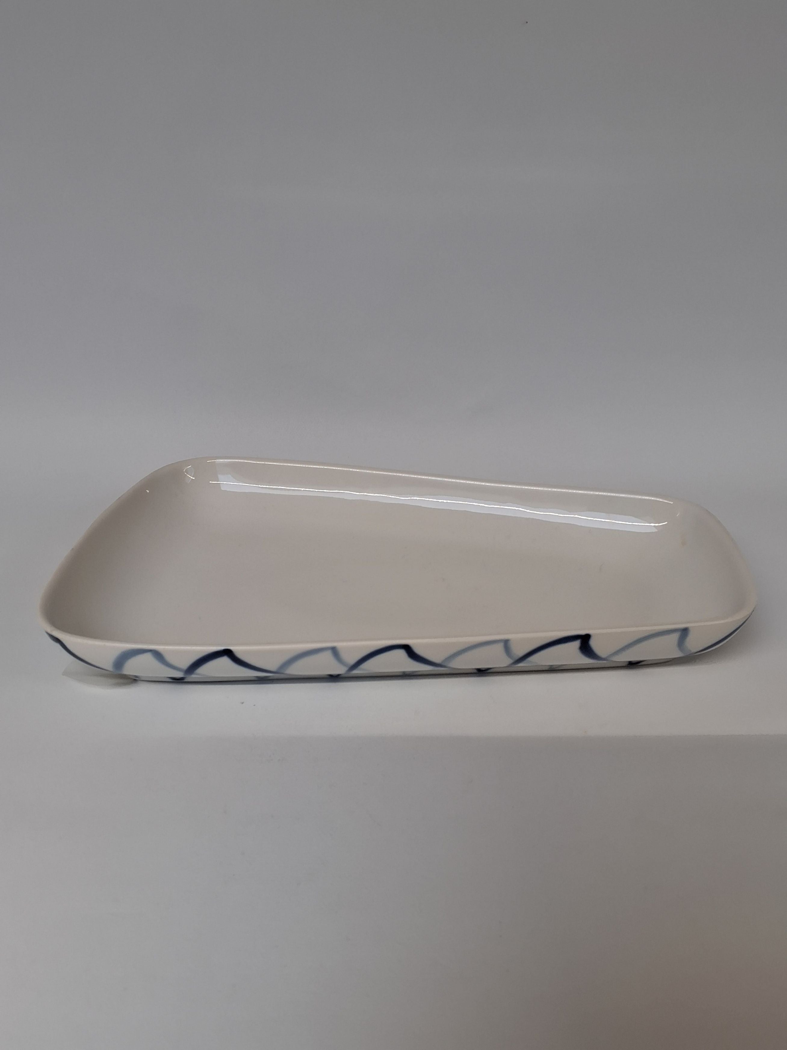 Lyngby Porcelæn - Harlekin/Blå Flamme