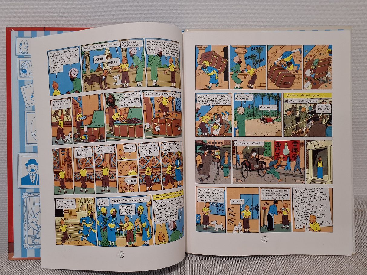 Tintin le lotus bleu