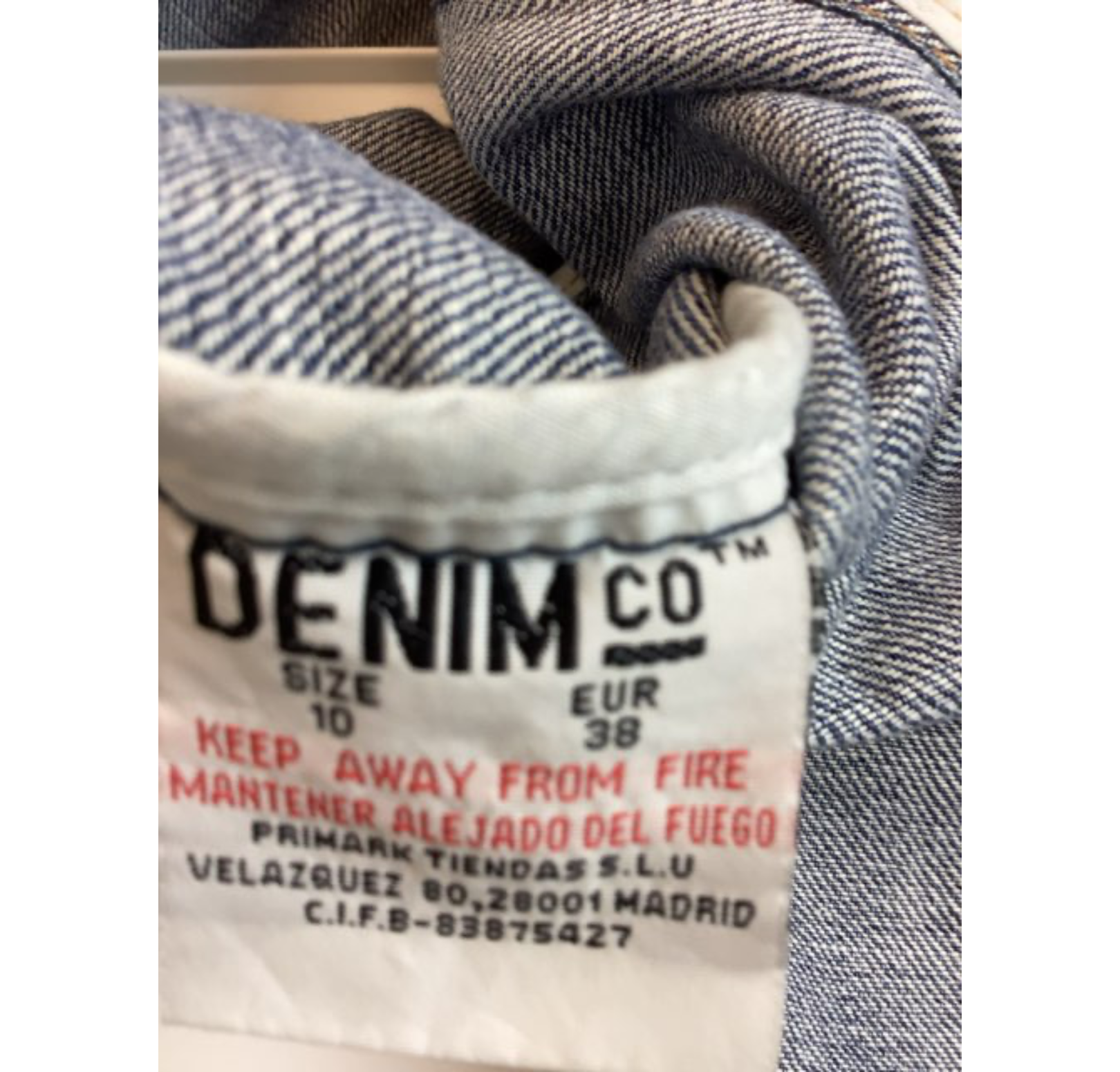Denim Co. Cowboyjakke (O354)