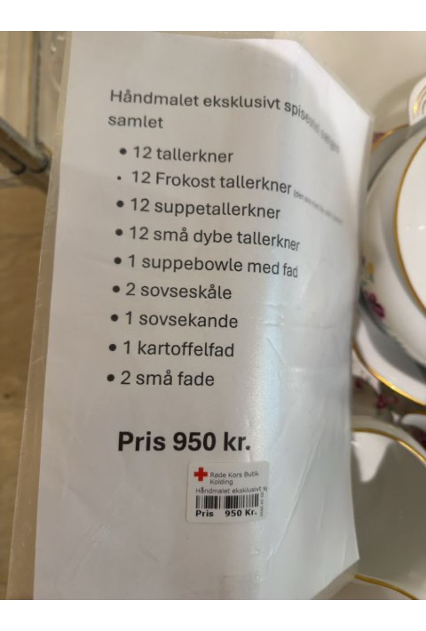Flot porcellænsæt
