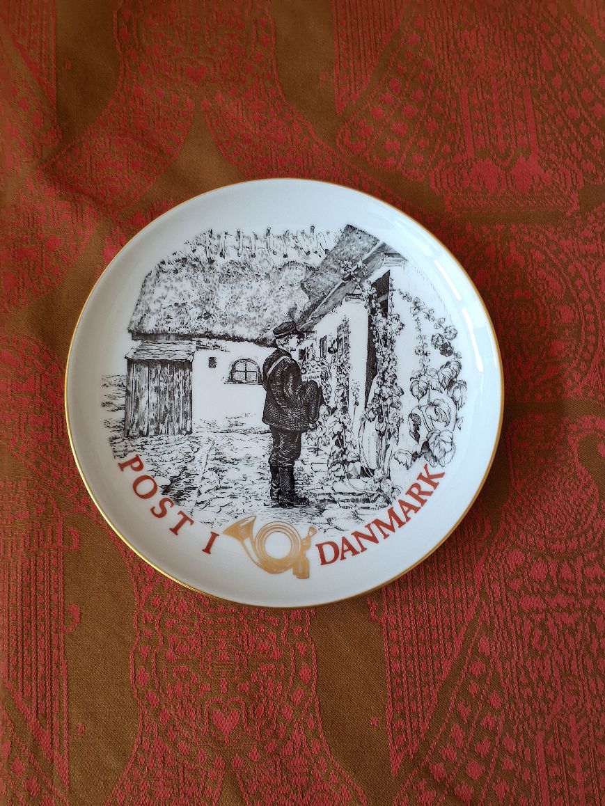 Platte "Landpostbud 1903"