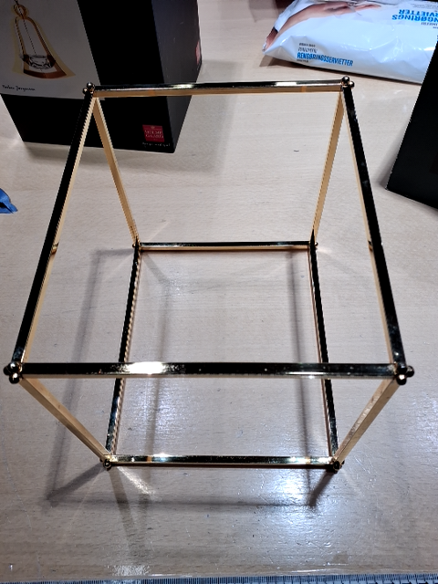 Georg Jensen Forgyldt Adventsstage