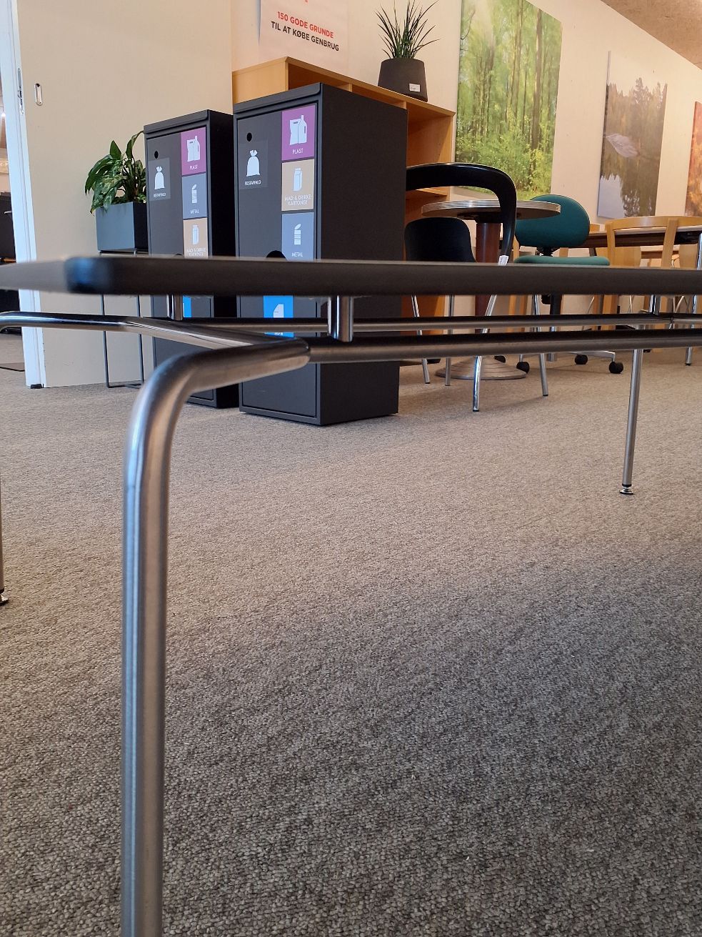 Loungebord/Sofabord med aftagelig plade - 7100