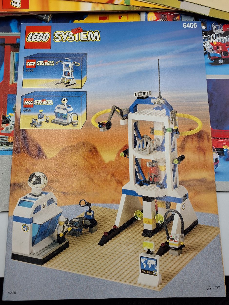 Samling Lego vejledninger