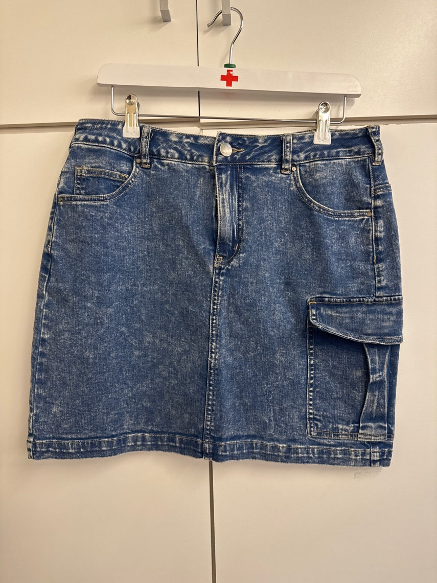 Blush by Zizzi Nederdel