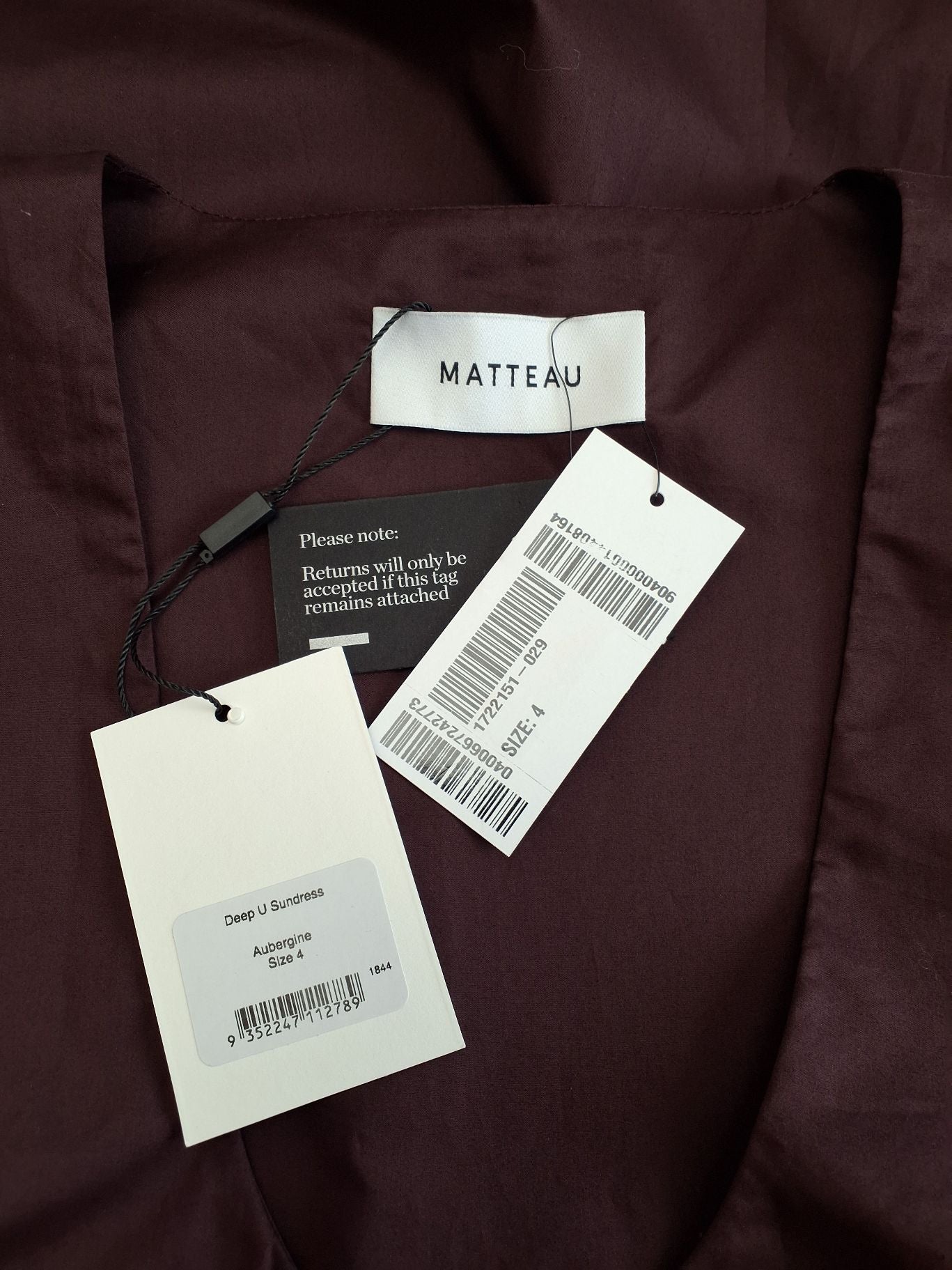 Matteau Deep U Sundress