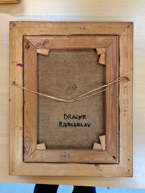 Erik Østerberg,  Motiv fra Dragør