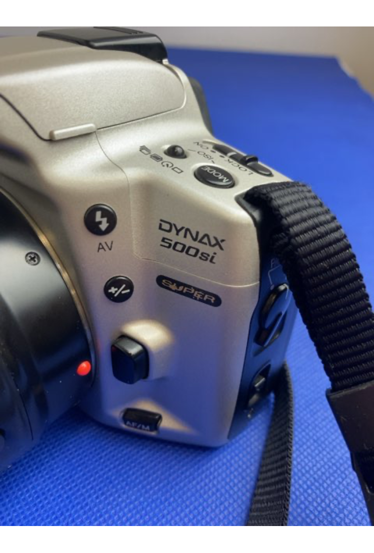 Klassisk Minolta analogt spejlreflekskamera