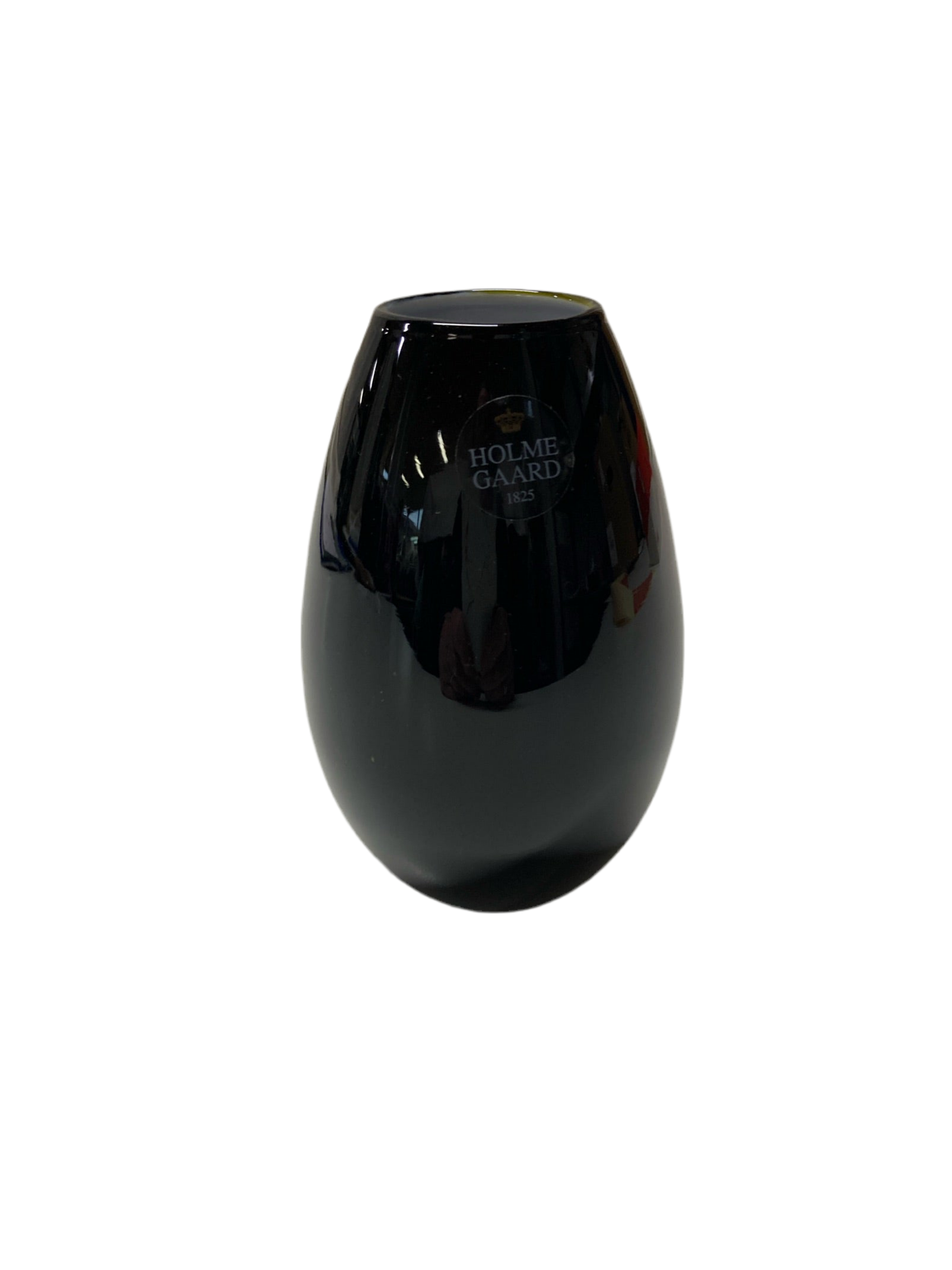 Holmegaard mini vase sort
