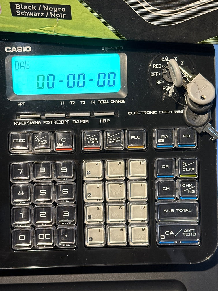 CASIO kasseapparat