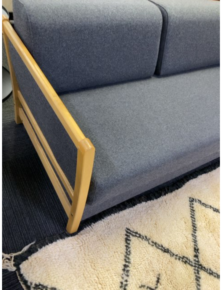 Sovesofa grå