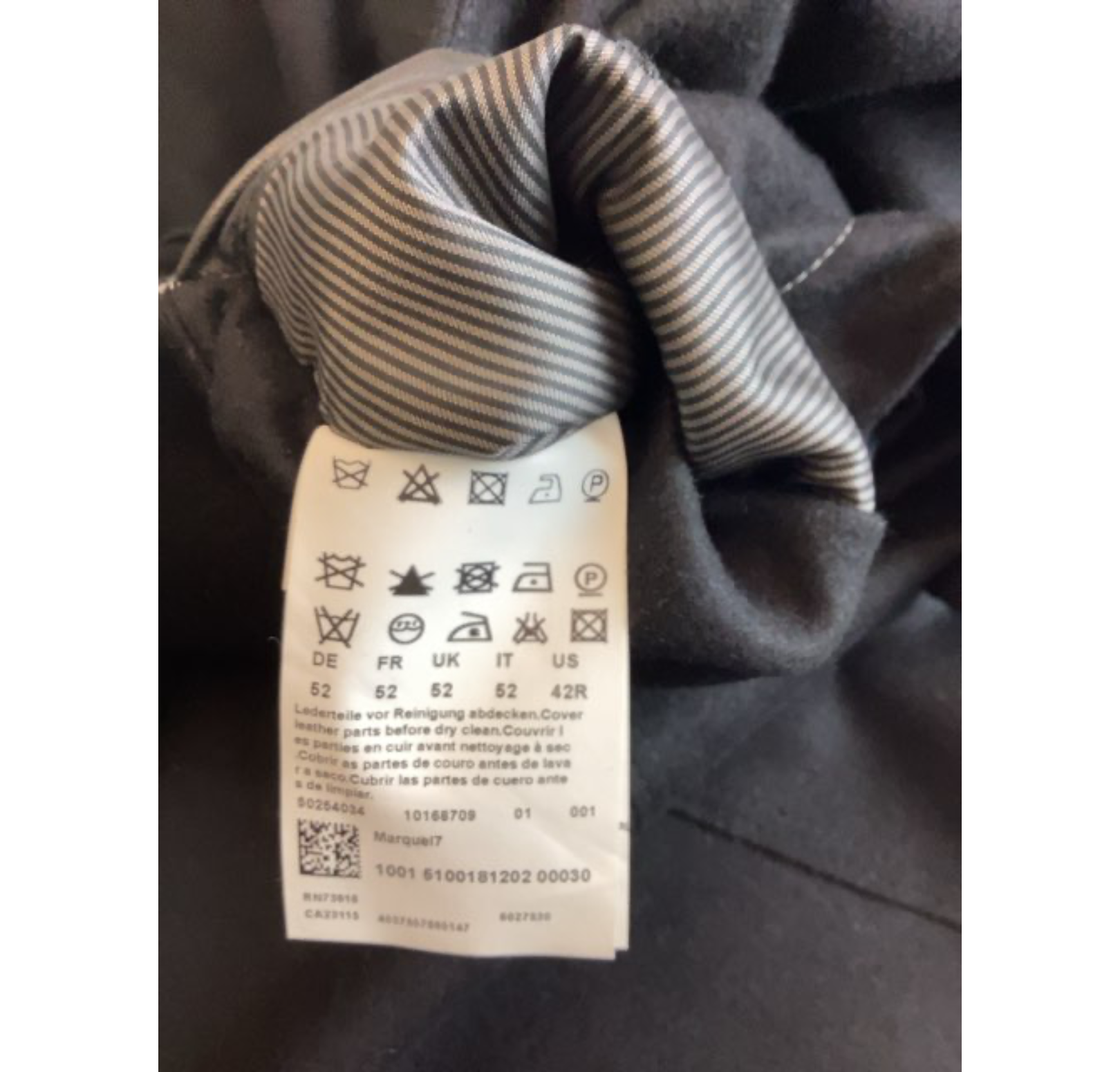 Boss - Hugo Boss Uld Habitjakke (B207)