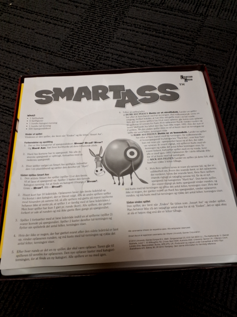 Smart ass, spil